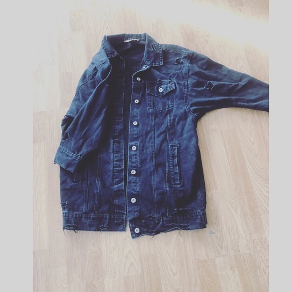 black jean jacket rue21